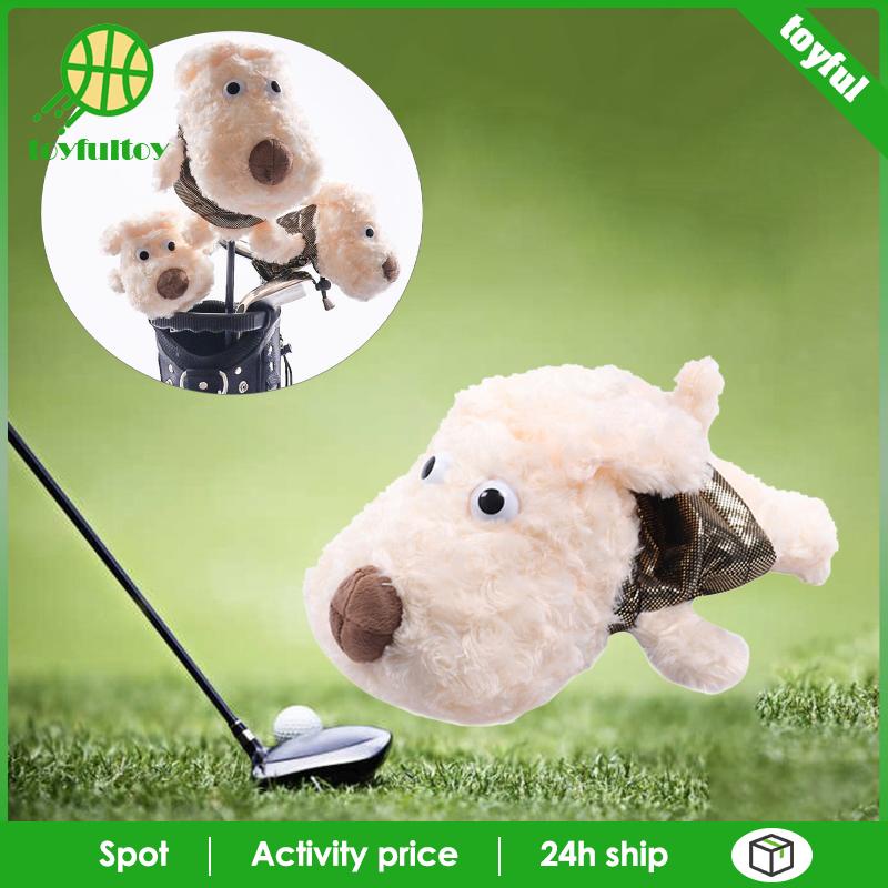 Vỏ Bọc Bảo Vệ Đầu Gậy Đánh Golf Phối Lông Nhung Vui Nhộn