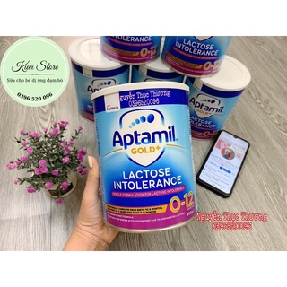 Sữa Aptamil Free Lactose Úc cho bé tiêu chảy, bất dung nạp Lactose 900gr (DATE MỚI 06/2025)