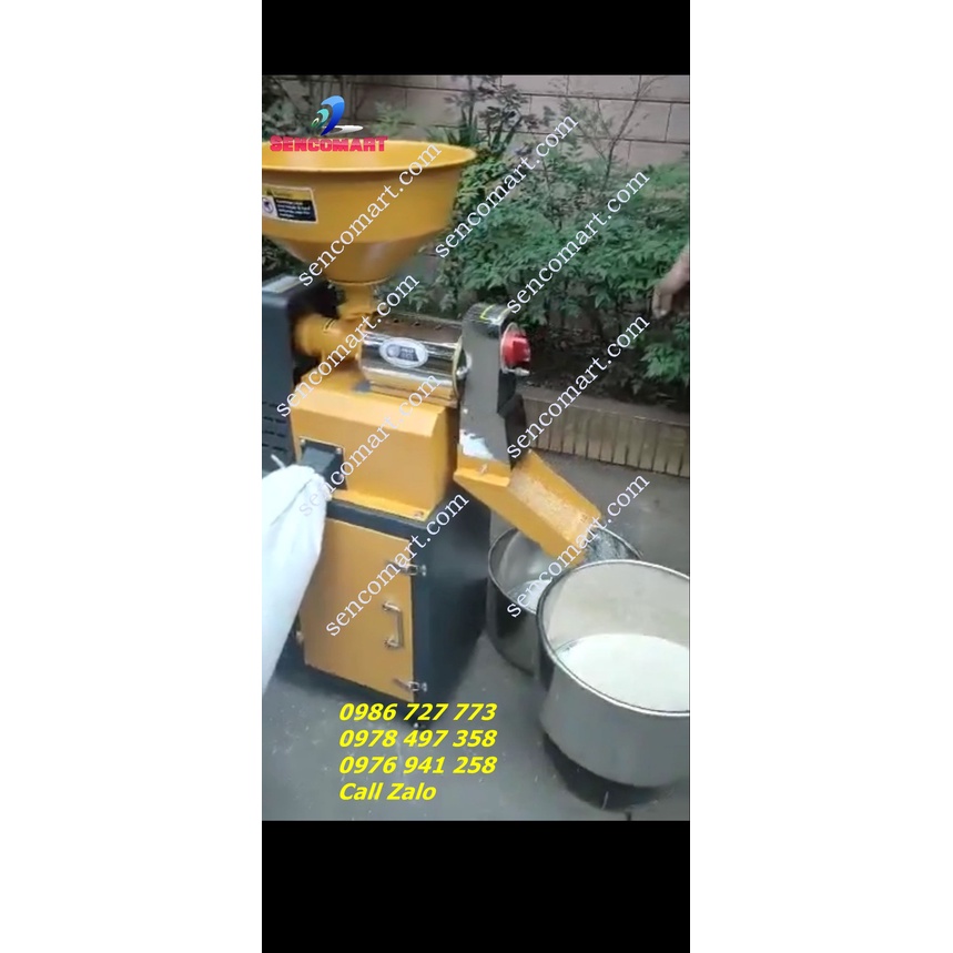 Bán máy chà gạo, máy nghiền lúa thành gạo chạy xăng hàng mới nhất hiện nay