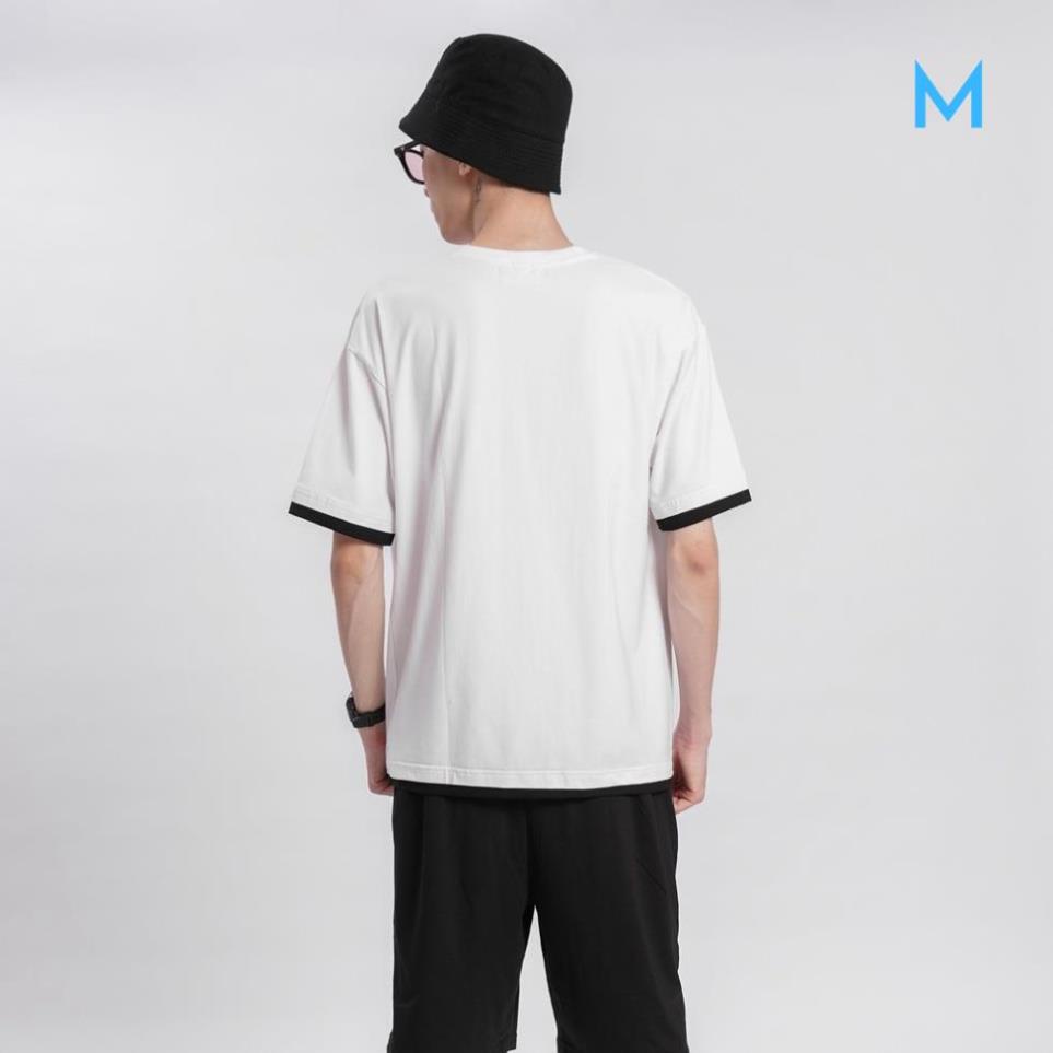 Áo thun trơn PHỐI GẤU Unisex N7 Basic Tee mùa hè Nam Nữ tay lỡ Oversize form rộng đường phố phong cách Hàn Quốc A7