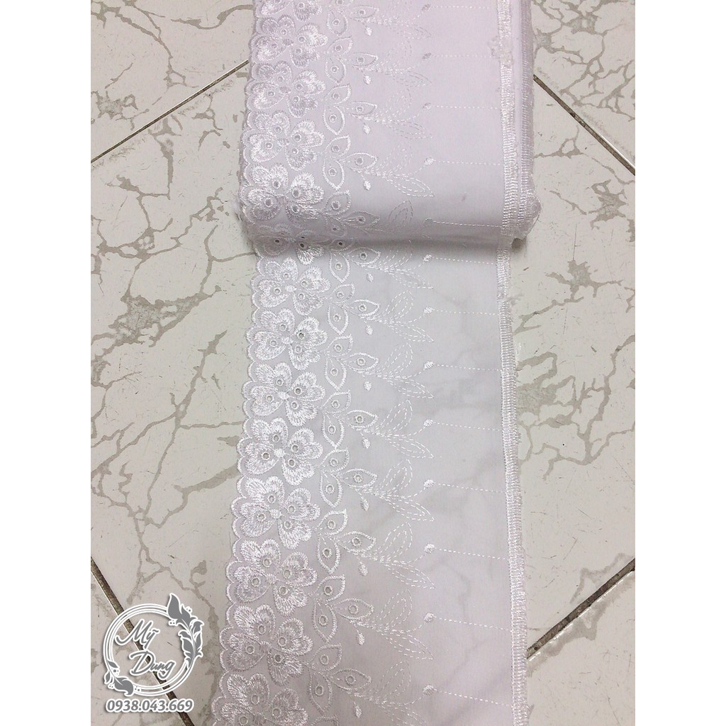 Vải may tay áo, chân váy, Hijab - TiCi (Dây dài 13,5 mét) - MS 111