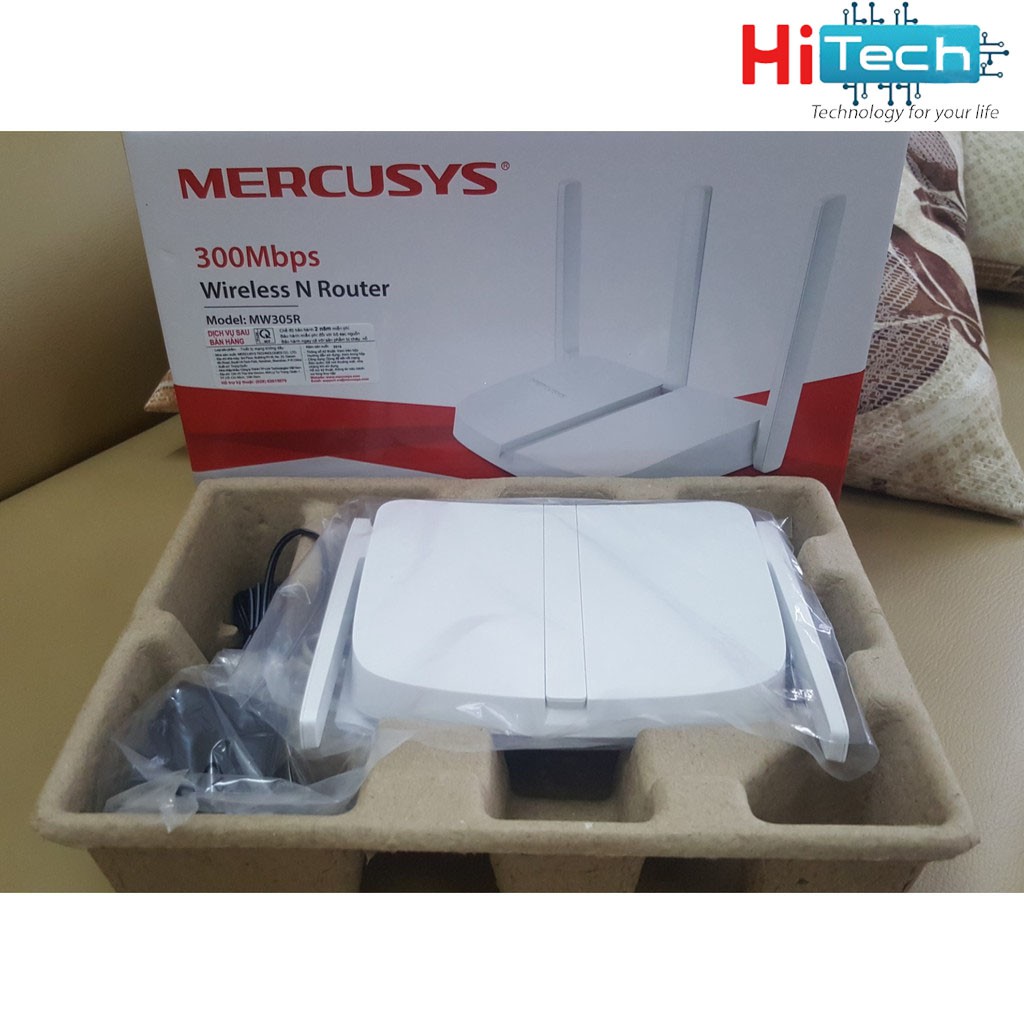 Bộ phát wifi 3 râu Mercusys MW305R chuẩn N 300Mbs | BigBuy360 - bigbuy360.vn