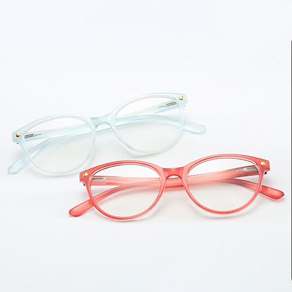Mắt Kính Đọc Sách Gọng Tròn Chống Bức Xạ Bằng Nhựa Resin Thời Trang Cho Nam Và Nữ