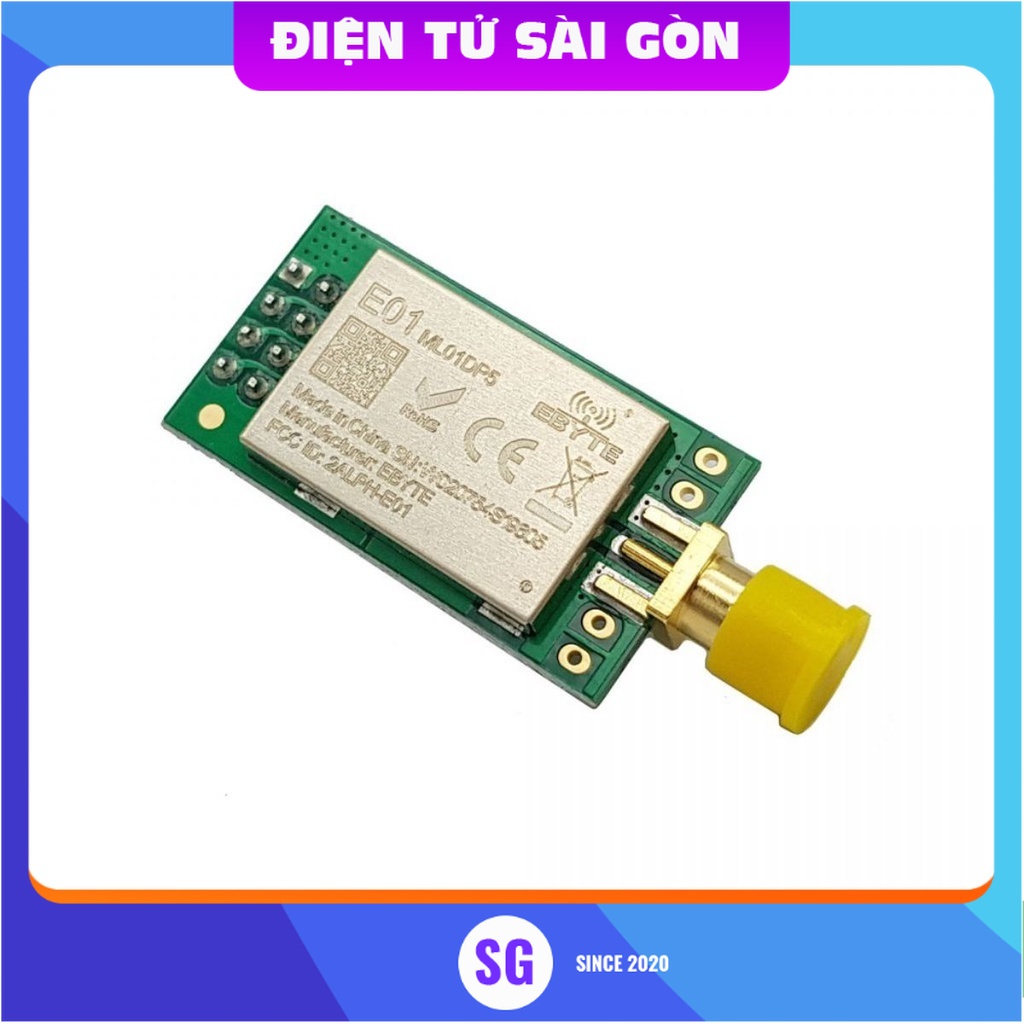 Mạch thu phát NRF24L01 + PA + LNA 2.4Ghz 100mW - 66OO