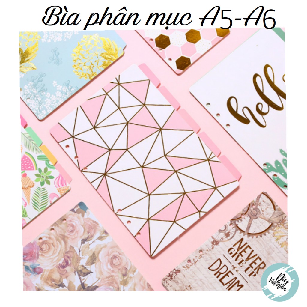 BÌA PHÂN MỤC A5 A6