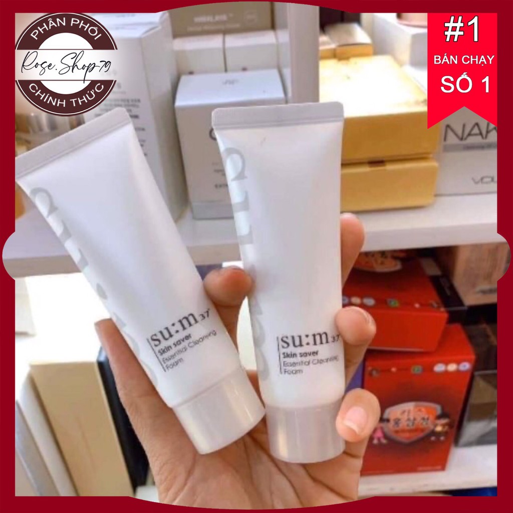 Sữa rửa mặt Su:m37 Sum 37 Skin Saver Essential Cleansing Foam 40ml