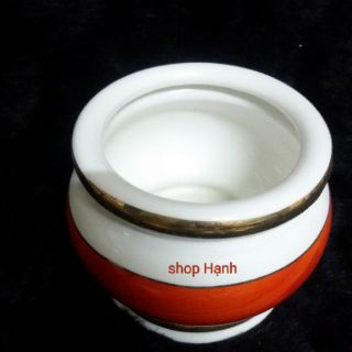 Lư hương đá đỏ (4 size)