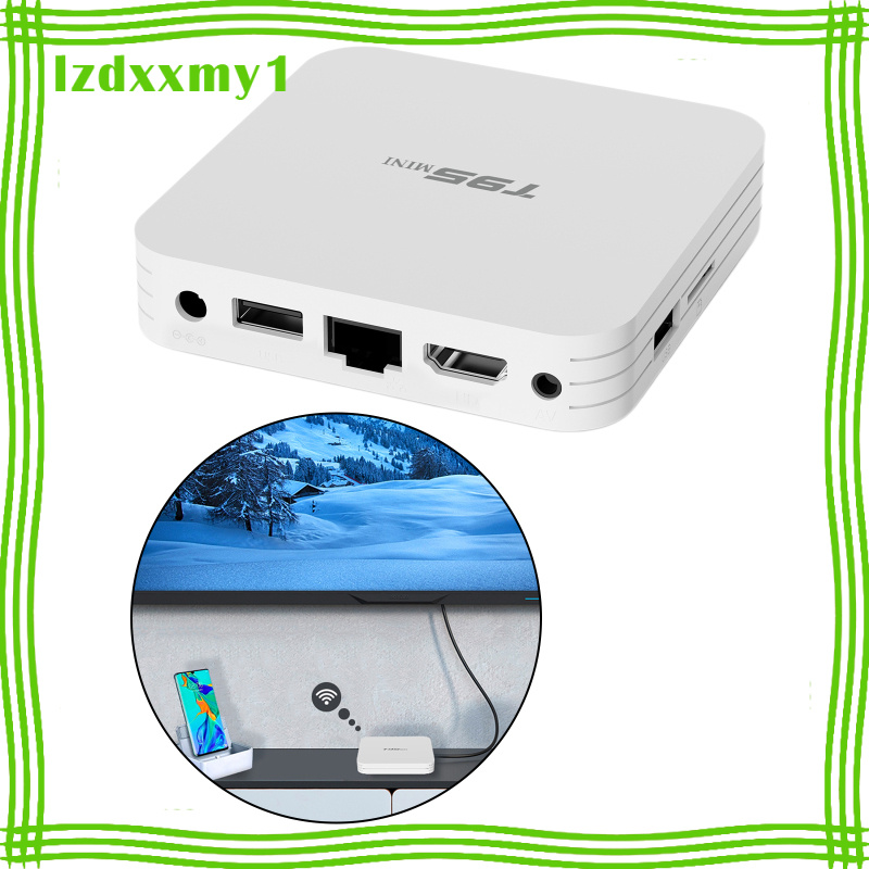 Thiết Bị Phát Wifi Mini Hdmi 4k Wifi Media Player Android 10.0 Hd Stb