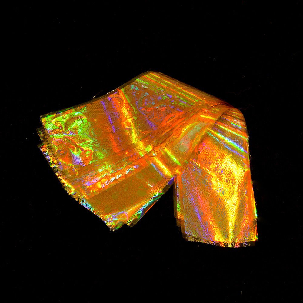 16 Miếng dán móng tay ánh màu lấp lánh độc đáo