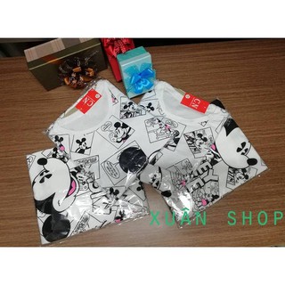 Đầm thun mặc nhà hình chuột Mickey