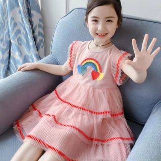 VÁY XÒE CẦU VỒNG CHO BÉ YÊU