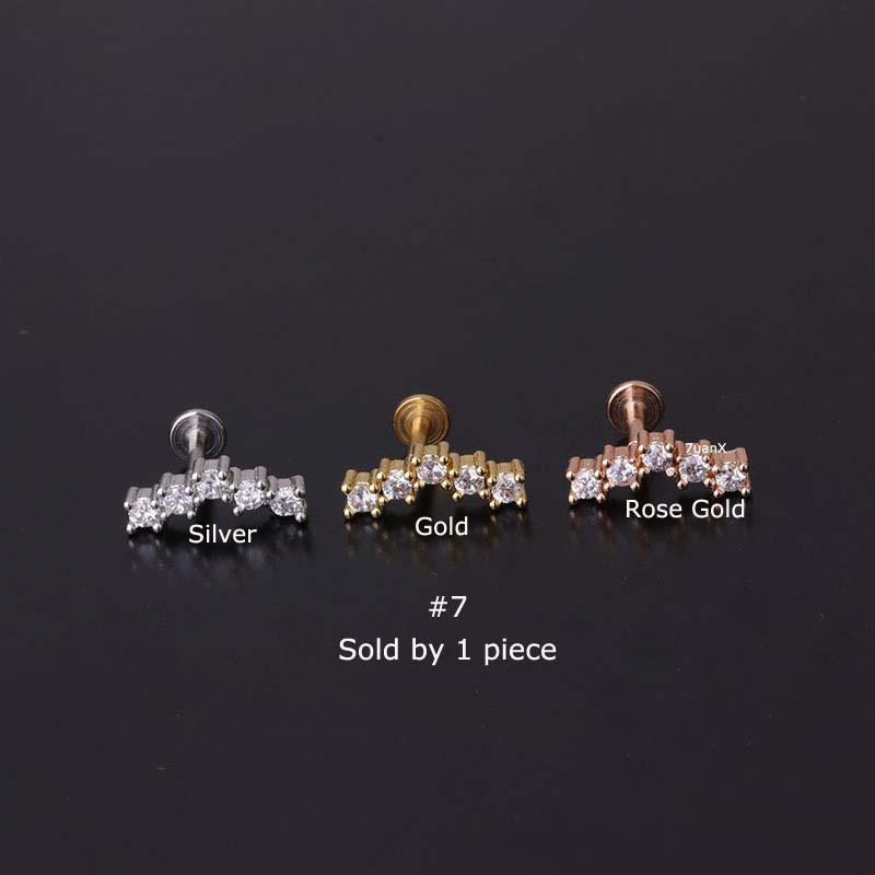 Khuyên đeo cơ thể thời trang cá tính 6mm