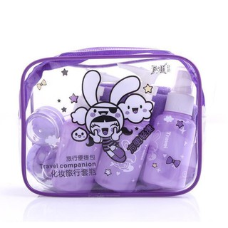 bộ chiết mỹ phẩm đi du lịch 10 món