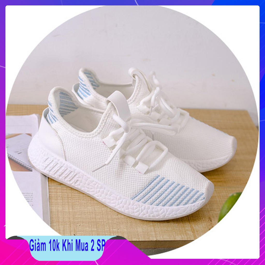 [Sale 3 Ngày] Giày Nữ NMD/😍Freeship Đơn250k⚡Giày Sneaker Nữ Thêu Tay Cao Cấp (Đen, Hồng, Xanh)