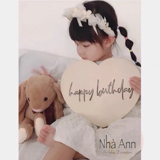 BẢNG GỖ HAPPY BIRTHDAY HÀN QUỐC