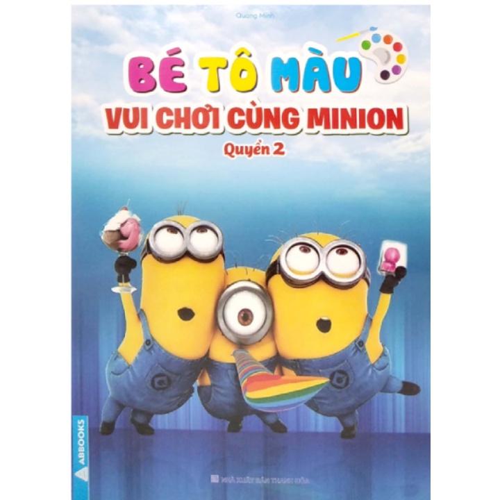 Sách - Combo Bé Tô Màu - Mùa Hè Của Minion (Bộ 4 Cuốn)