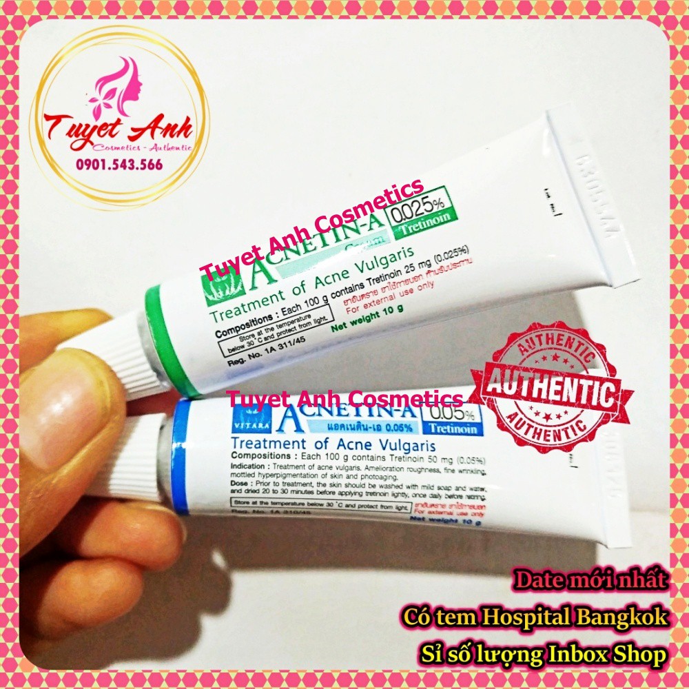 Kem giảm chống lão hoá da Tretinoin, Acnetin A Thái | BigBuy360 - bigbuy360.vn