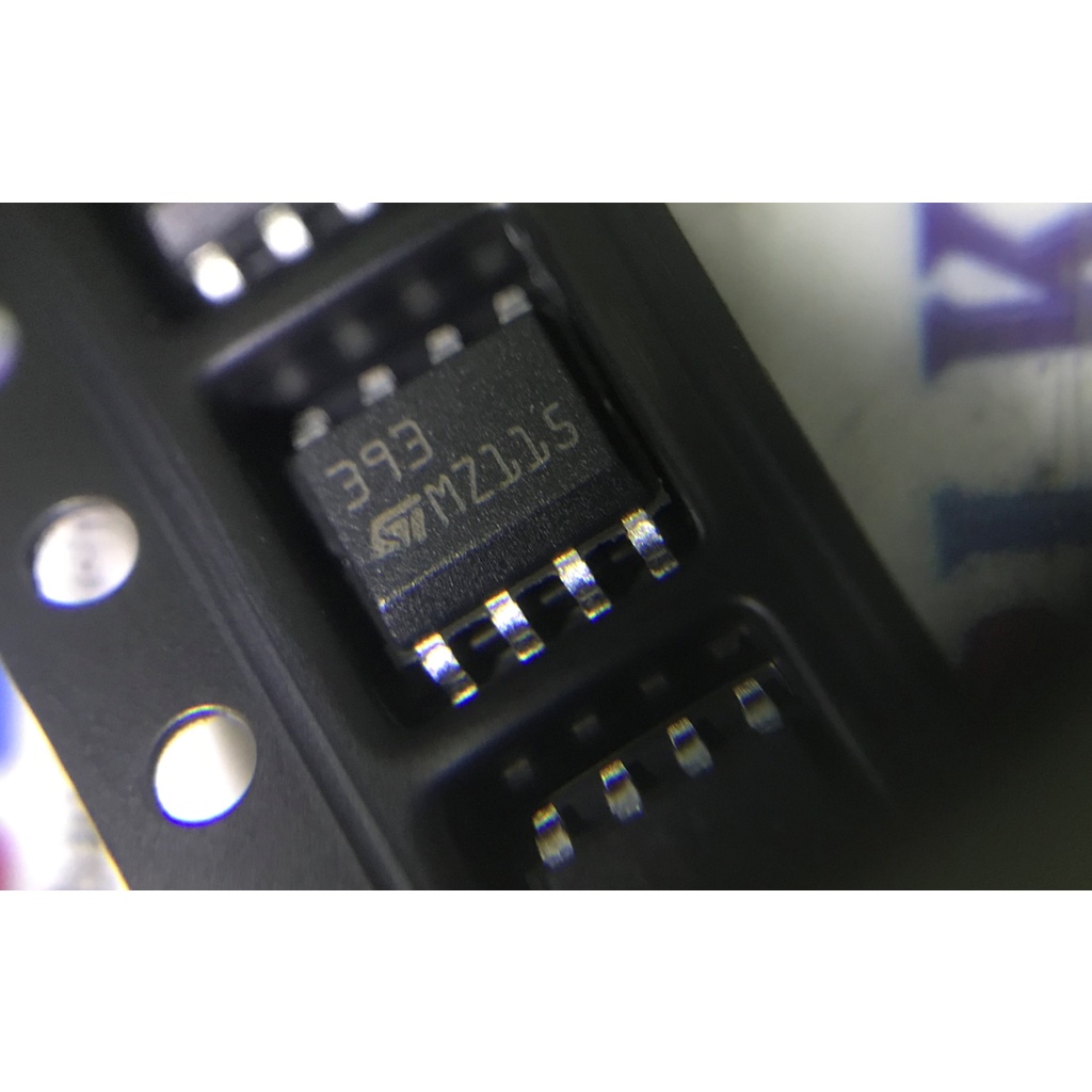 5 IC Opam LM393 393 SOP-8 chính hãng ST