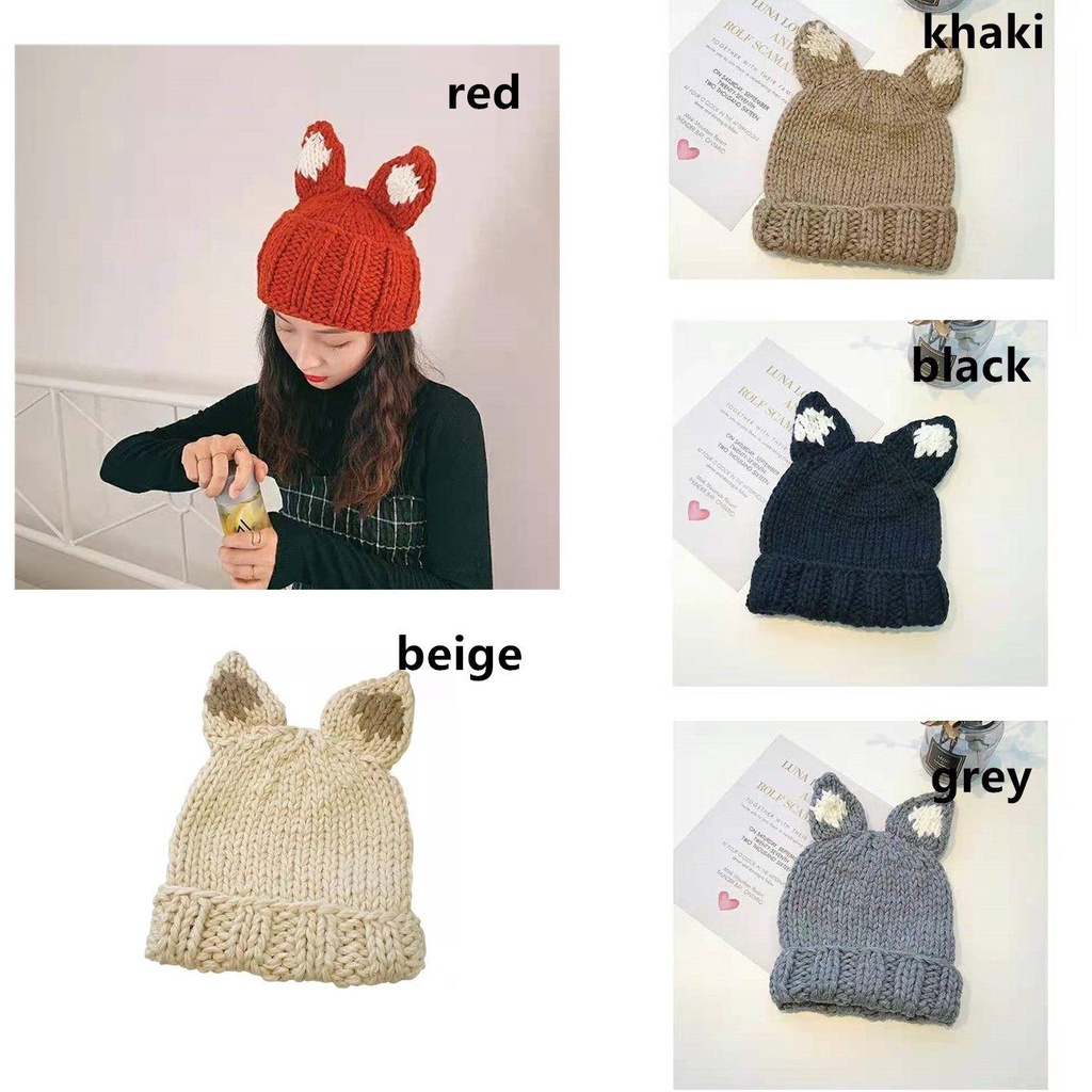 Mũ beanie Tai Mèo Thời Trang Cho Nữ