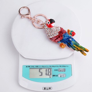 Móc Khóa Vẹt Đầu Đỏ