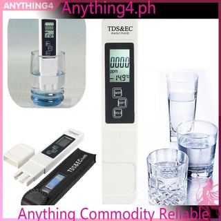 LCD Digital TDS PPM Aquarium Pool Water Quality Meter Tester Pen Filter Purity