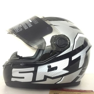 [Xả hàng] (BẢO HÀNH 1 năm) MŨ PHƯỢT FULLFACE ASIA MT136 LOGO BẠC LỚN