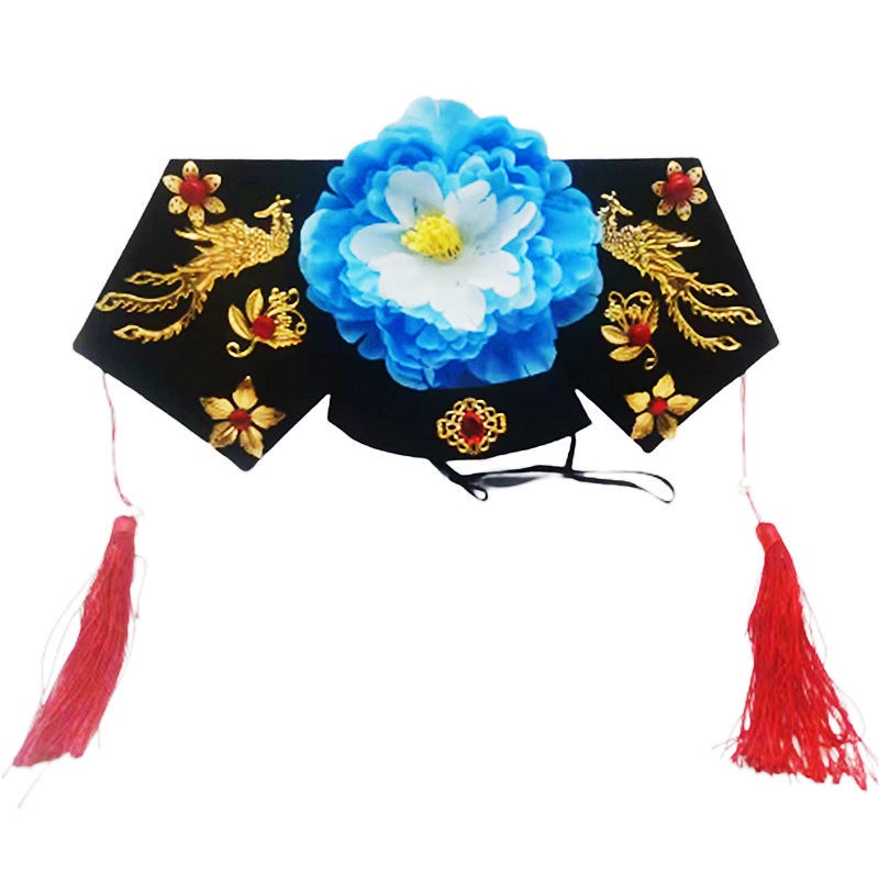 Mũ Lưới Qing Dynasty Queen Cổ Đại Yaya Hoàng Đế 8.6 Cho Nữ