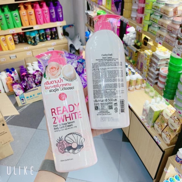 Sữa Tắm Ready 2White Của Cathy Doll