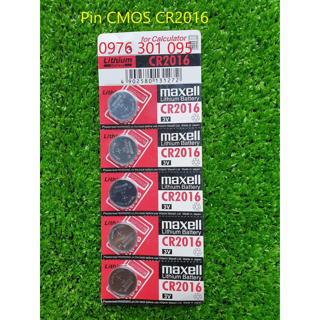 [ Vỉ 5 Viên ] Pin CMOS MAXELL CR2025 /CR2016 / CR2032