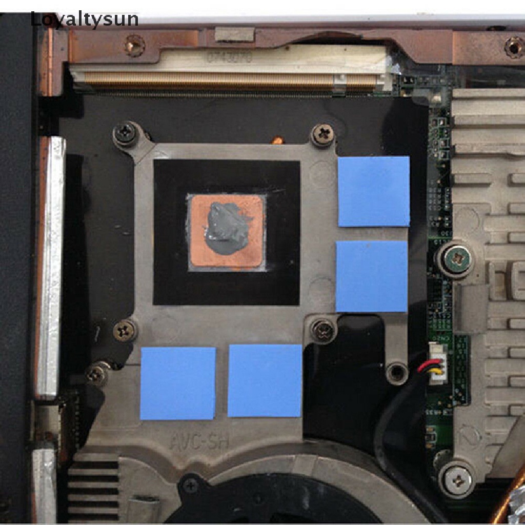 Miếng Dán Silicone Tản Nhiệt CPU Gpu Màu Xanh Dương