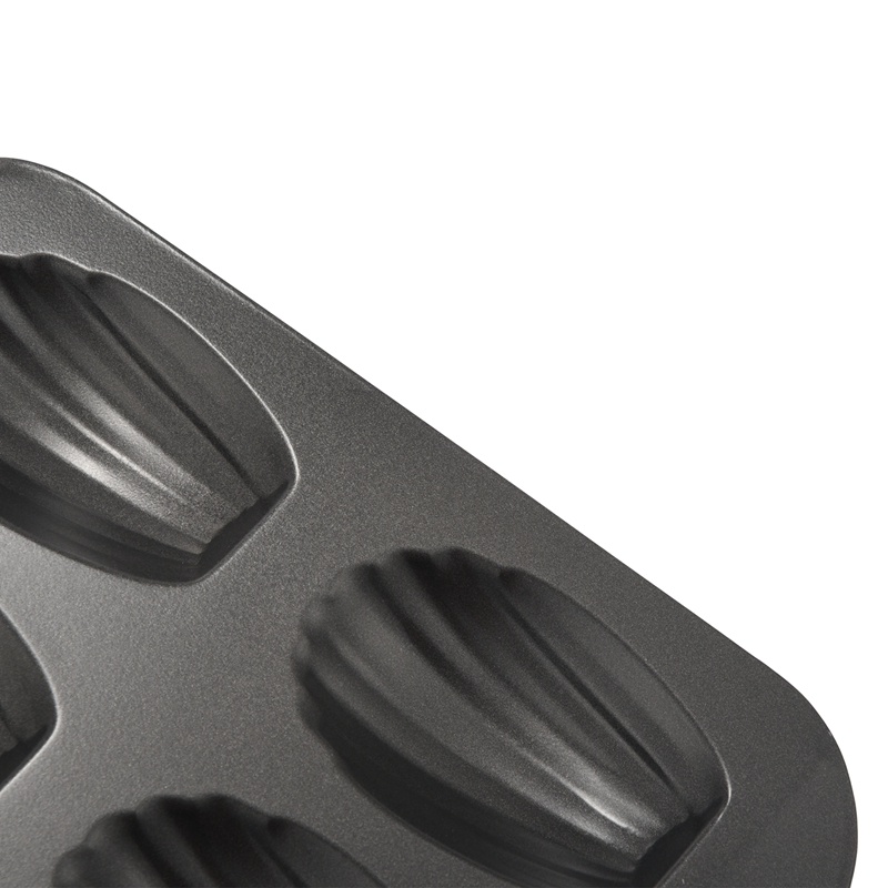 Bộ 2 Khuôn Nướng Bánh 12 Ô Chống Dính Màu Đen Tiện Dụng Cho Lò Vi Sóng