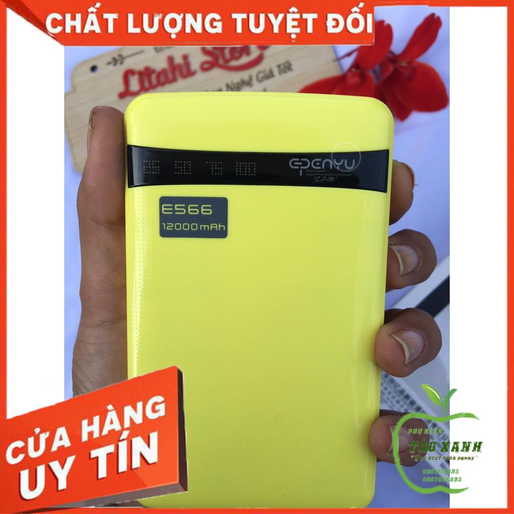 <Siêu Rẻ>Sạc Dự Phòng Epenyu E566 12.000 mAh New