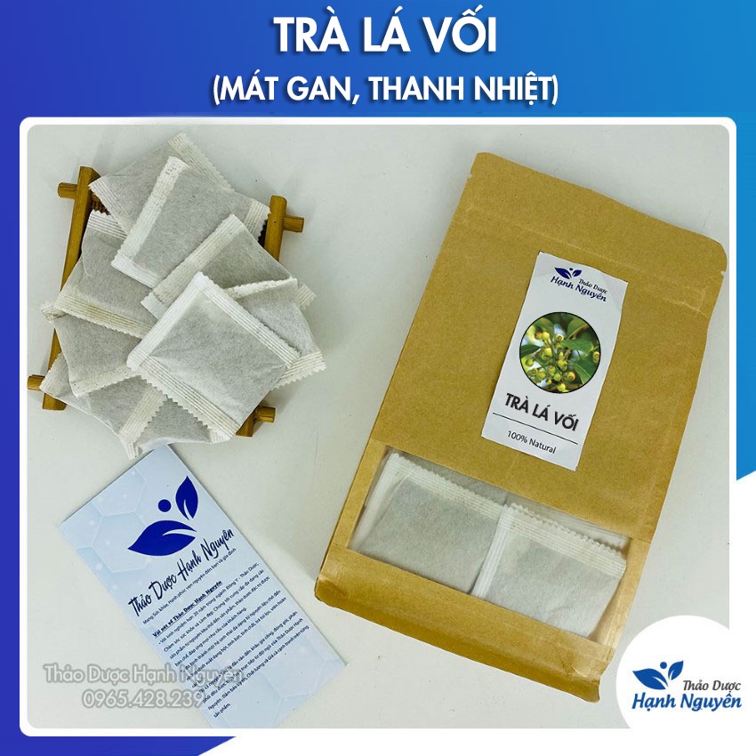 Trà lá vối túi lọc  thanh nhiệt, giải độc, tốt cho người tiểu đường - Thảo dược hạnh nguyên