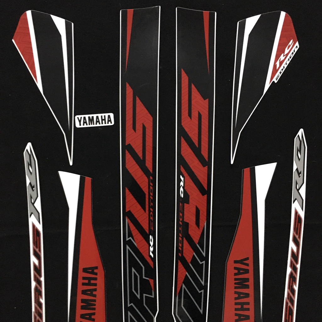 (MỚI VỀ) Bộ sưu tập tem 3 lớp cao cấp xe SIRIUS RC đời 2020, 2021, tem như zin theo xe