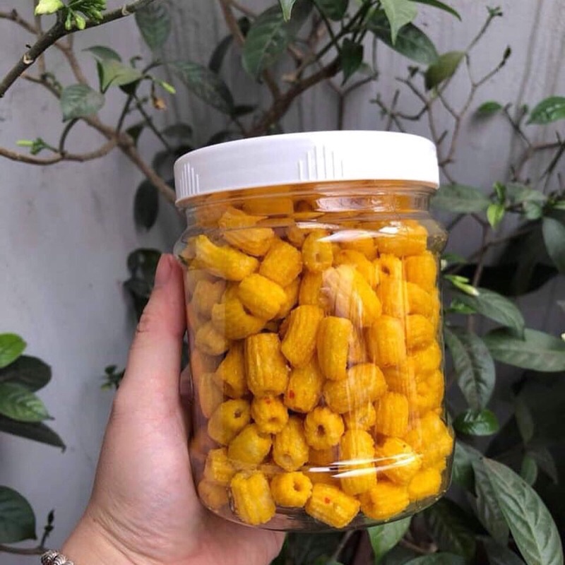 1kg nui chiên bơ cay giòn loại ngon hàng mới ăn là ghiền