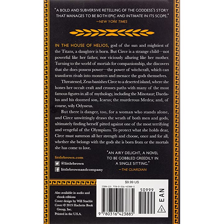 Circe - Madeline Miller - 9780316423885 Moonbird
