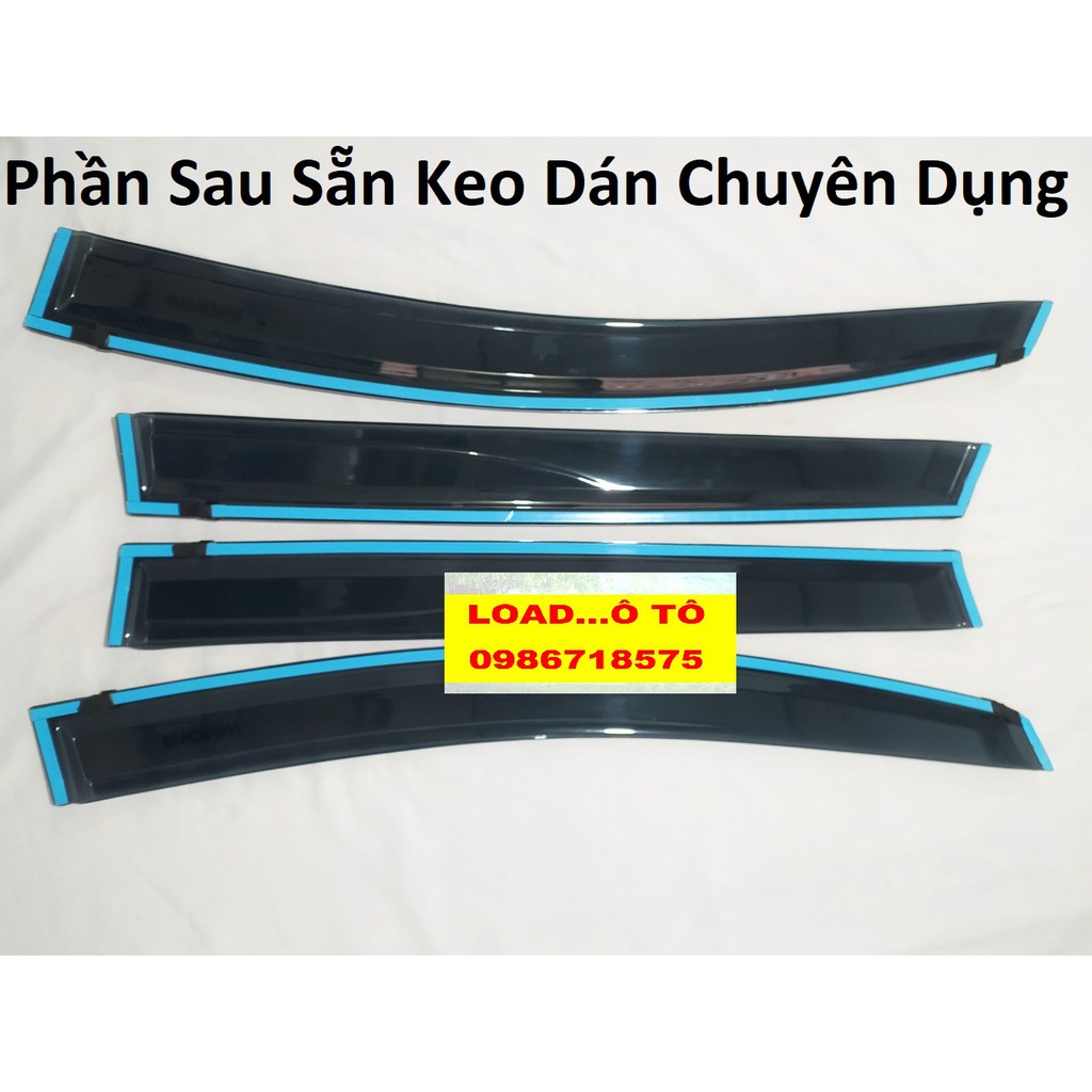 VÈ CHE MƯA Xe Toyota INNOVA 2022-2017 CHỈ MẠ Crom Cao Cấp Mẫu Đen Mờ