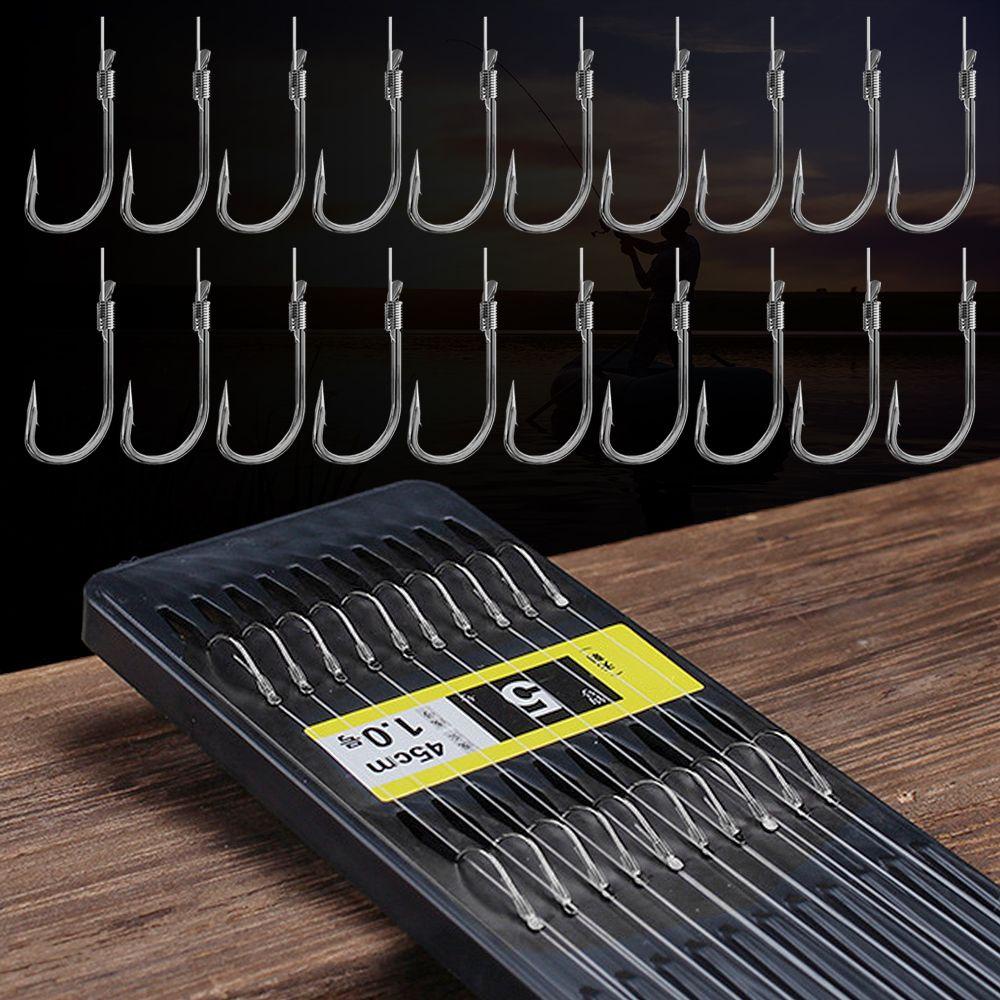 Mồi Câu Cá Chuyên Dụng 0.3 / 0.5 / / 0.8 / 1 / 2 / 3# Móc Câu Cá Đôi Chuyên Dụng Chất Lượng Cao