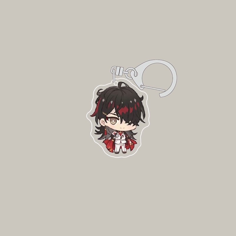Móc Khóa Nhựa Acrylic Hình Anime NIJISANJI Vox Mysta Ike Lca Shu