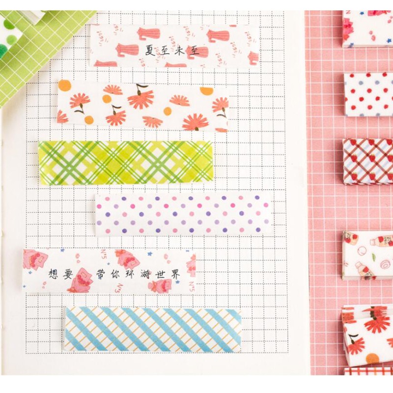 Set 240 Miếng Dán Tự Dính Họa Tiết Hoạt Hình Dễ Thương Trang Trí Sổ Tay