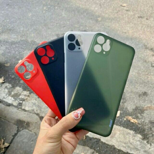 ỐP LƯNG IPHONE 15 pro max , 14 pro max , 13 pro max ,12 pro max, 11 PRO MAX / IPHONE 11 PRO MEMUMI MỎNG LỤA CHÍNH HÃNG