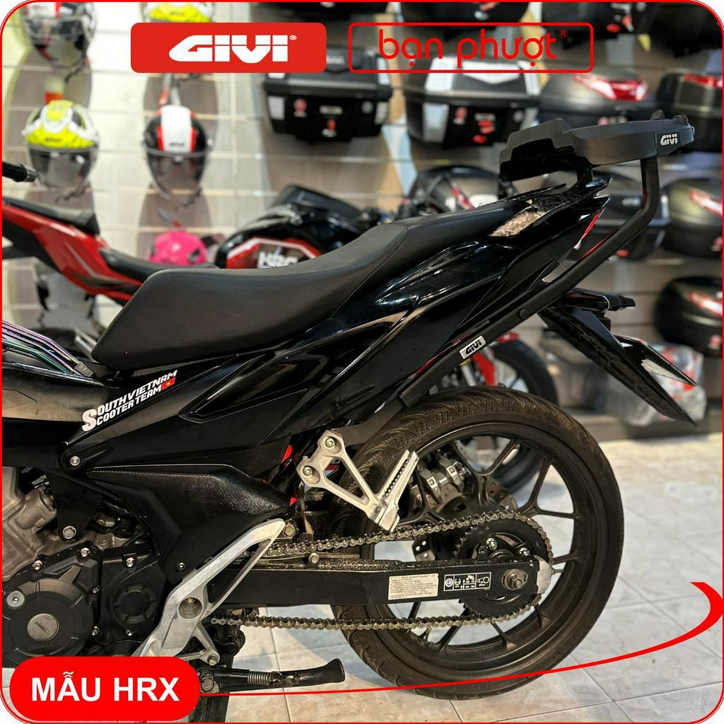 Baga Givi Gắn Thùng Sau Givi Cho Winner 150, Winner X V1, V2, V3 - Cảng Trợ Lực GIVI HRX, HRV Winner X/150 - Bạn Phượt