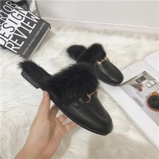 [ORDERTAOBAO] Sục da quai lông vũ
