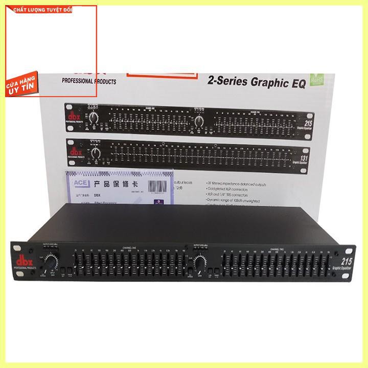 Đầu lọc xì Equalizer DBX 215  micro karaoke