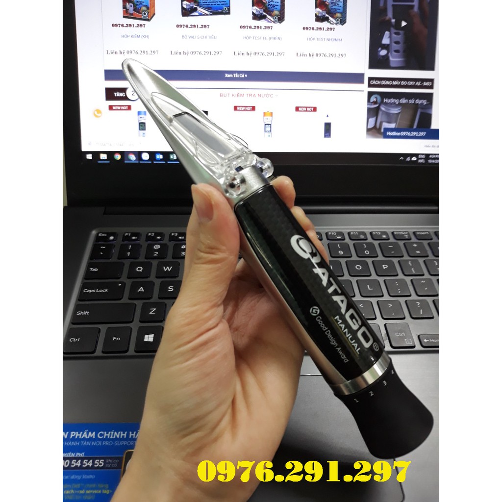 Khúc xạ kế đo độ ngọt trái cây Master 20M - Atago Nhật Bản