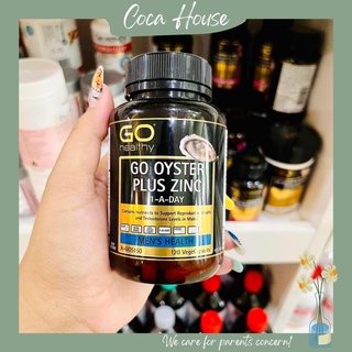 ❤️120 viên❤️ Tinh chất hàu GO Healthy Oyster Plus Zinc 1-A-Day ❤️Hàng chính hãng, đủ bill và tem chemist❤️