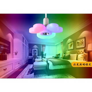 Bóng đèn led trang trí hình bông hoa 7 màu, công xuất 50w siêu sáng, tiết kiệm điện