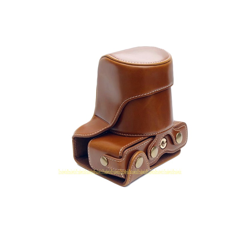 Túi da đựng máy ảnh sang trọng cho Canon EOS M10 kèm dây đeo