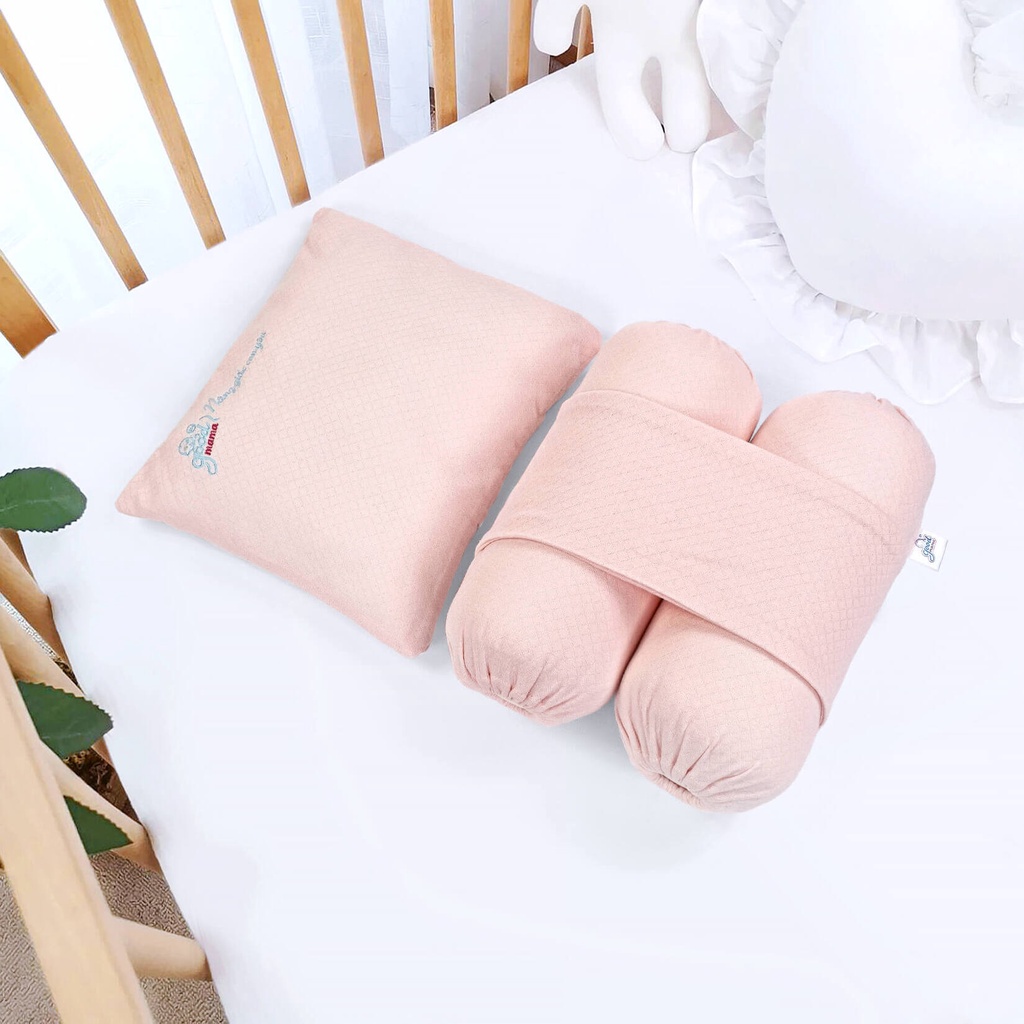 [FAFRINW05 giảm tối đa 30k đơn 150k]Bộ gối chặn cao cấp Goodmama Cho bé