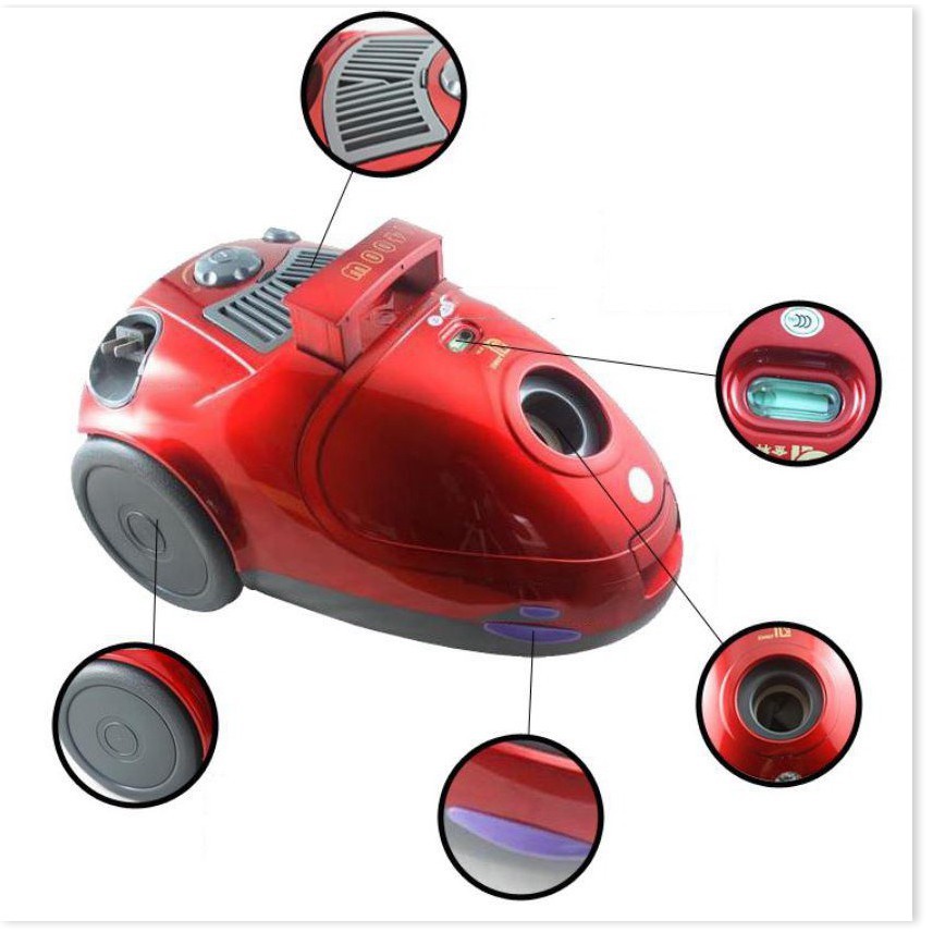 ✔️ [Bảo Hành 1 Đổi 1] Máy Hút Bụi Gia Đình Robot Vacuum Cleaner JK Model 2004 Công Suất 2000W - Đa Năng Cao Cấp